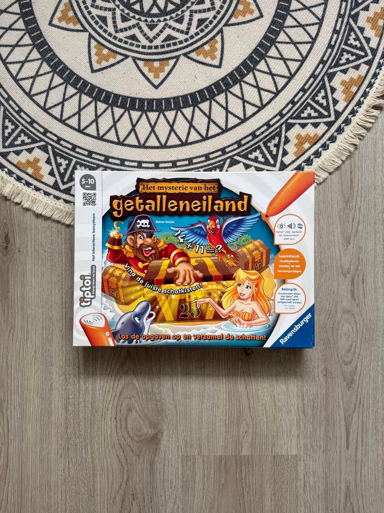 Tiptoi Het Mysterie van het Getalleneiland - Ravensburger, Kinderen en Baby's, Speelgoed | Educatief en Creatief, Ophalen of Verzenden