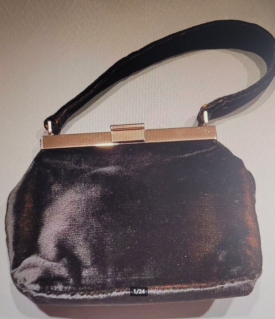 Furla Vintage 1997/'98 clutch mini/ gala handtas, Ophalen of Verzenden, Zo goed als nieuw, Zwart, Handtas