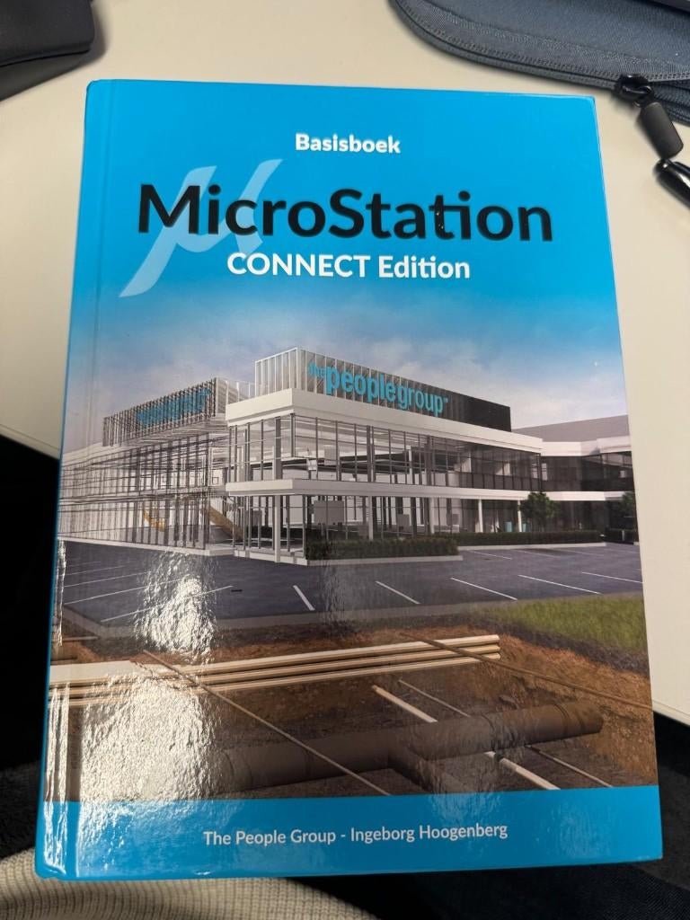 Basisboek Microstation Connect Edition Techniek, Ophalen of Verzenden, Zo goed als nieuw, Werktuigbouwkunde