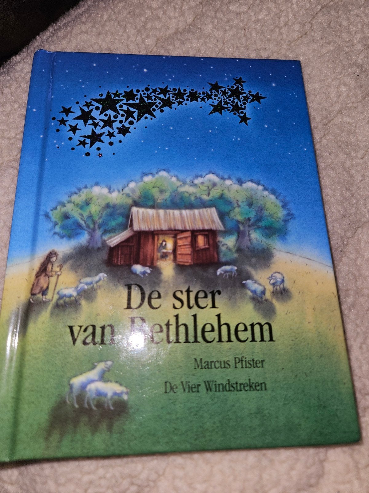 De Ster van Bethlehem - Marcus Pfister Prentenboek, Ophalen of Verzenden, Gelezen, Marcus Pfister, Prentenboek
