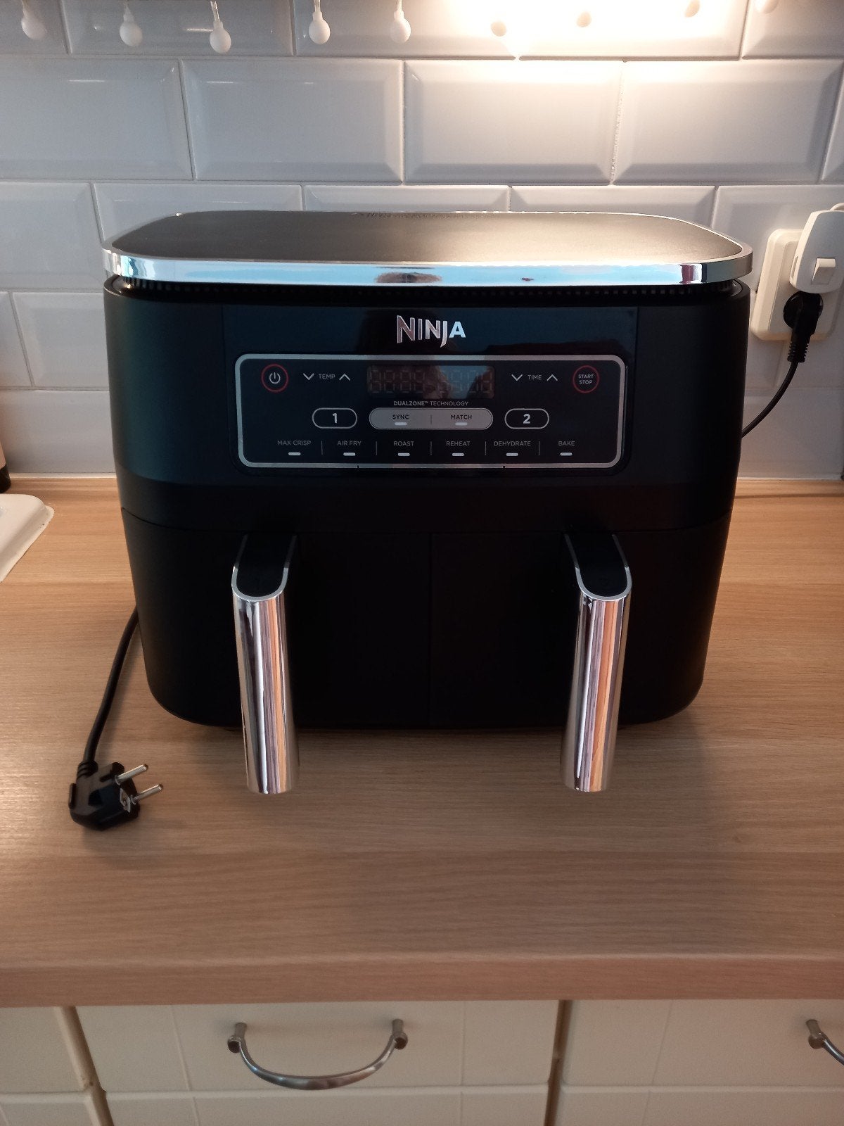Ninja food dual zone airfryer AF 300EU zo goed als nieuw, Ophalen