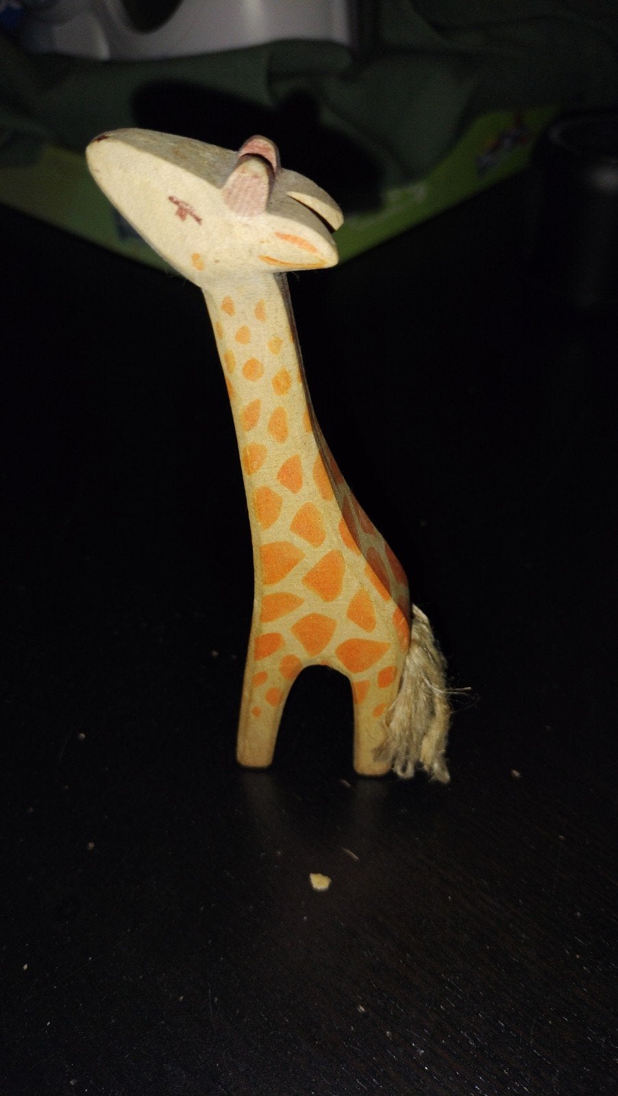 Houten giraffe decoratie of speelgoed, Ophalen of Verzenden
