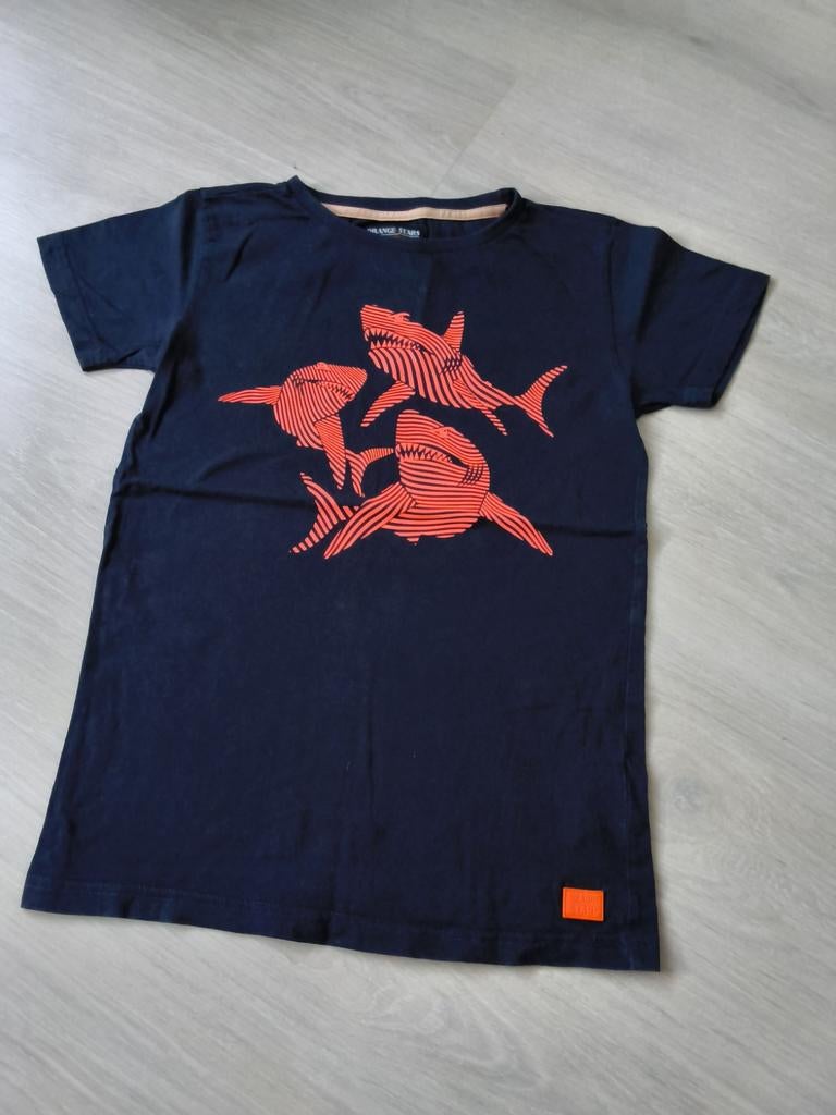 Orange stars t'shirt maat 152, Ophalen of Verzenden, Zo goed als nieuw, Jongen, Shirt of Longsleeve