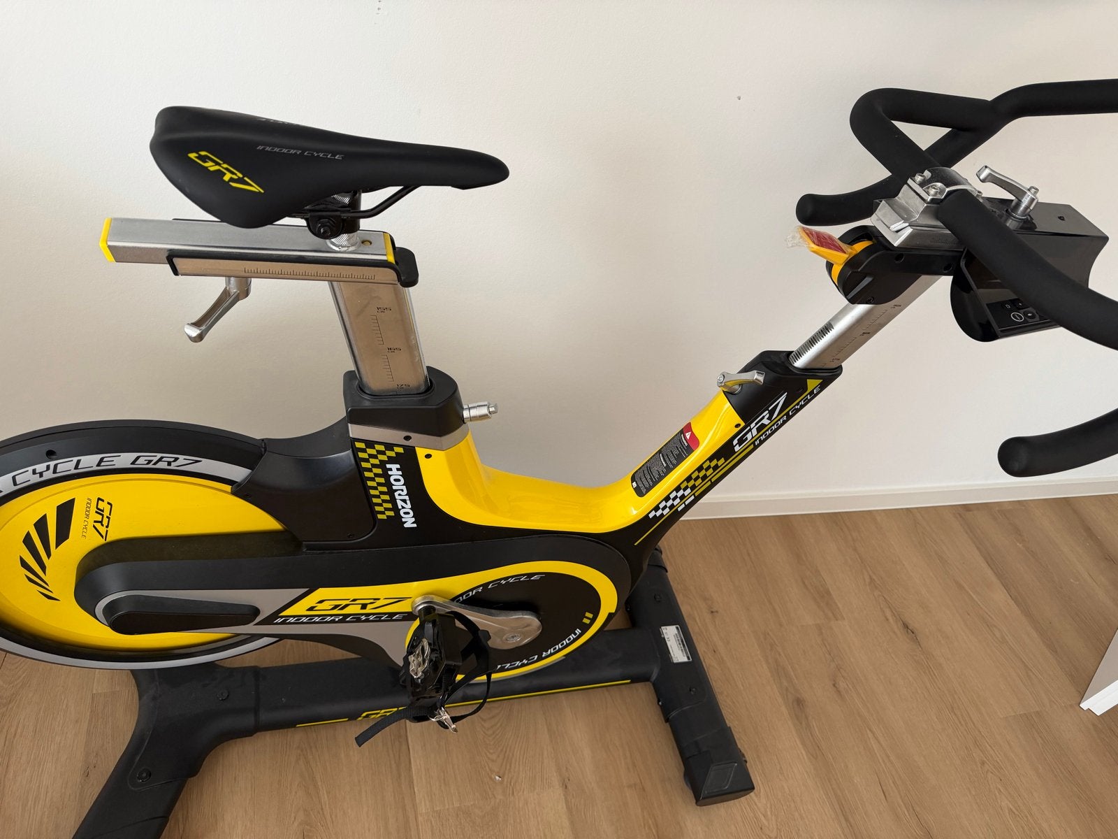 Horizon GR7 Indoorbike - Professionele Spinningfiets, Ophalen, Gebruikt, Spinningfiets, Metaal