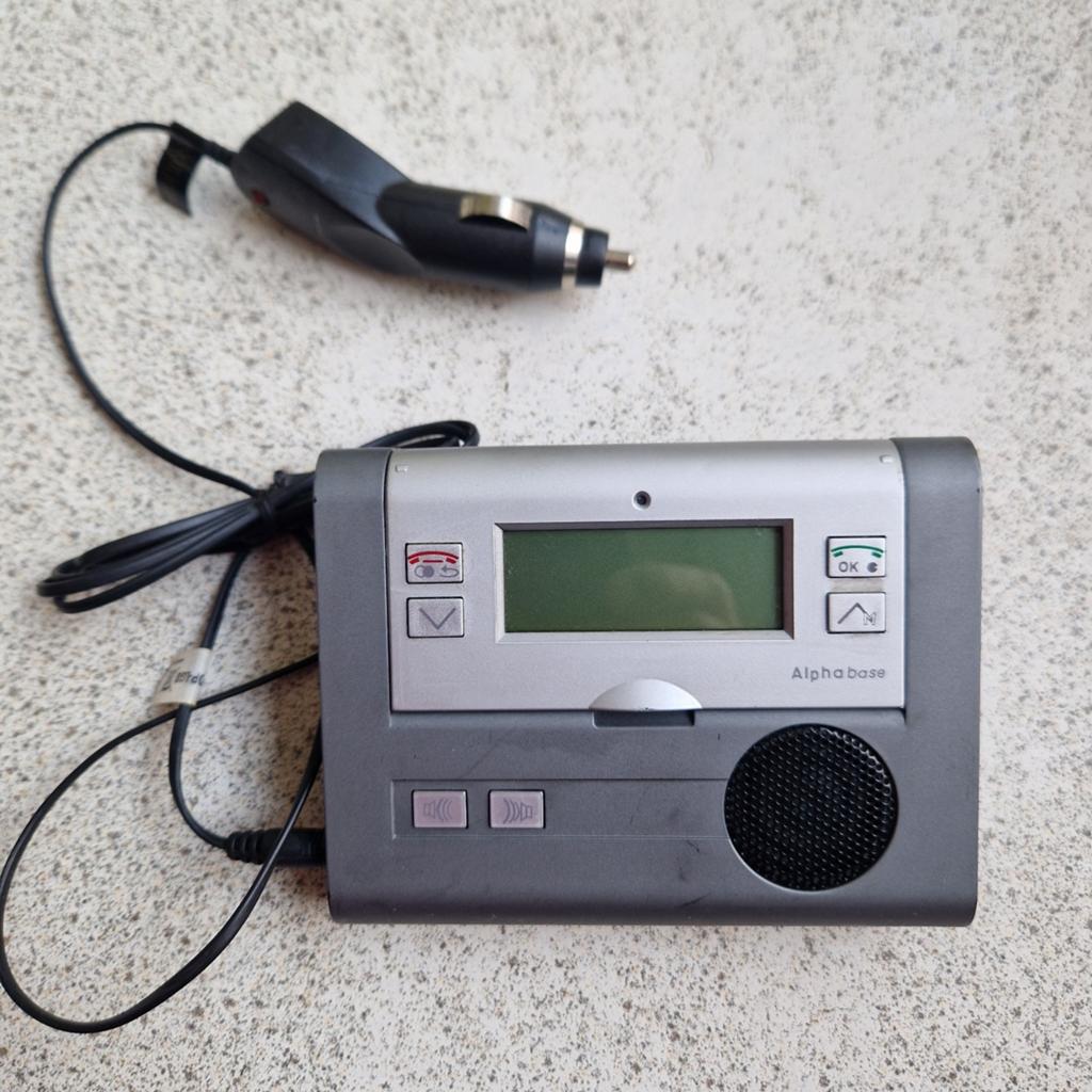 B-Speech Alpha BT V.1.2 Carkit - Bluetooth Handsfree, Telecommunicatie, Carkits, Ophalen of Verzenden, Inbouw, Overige merken