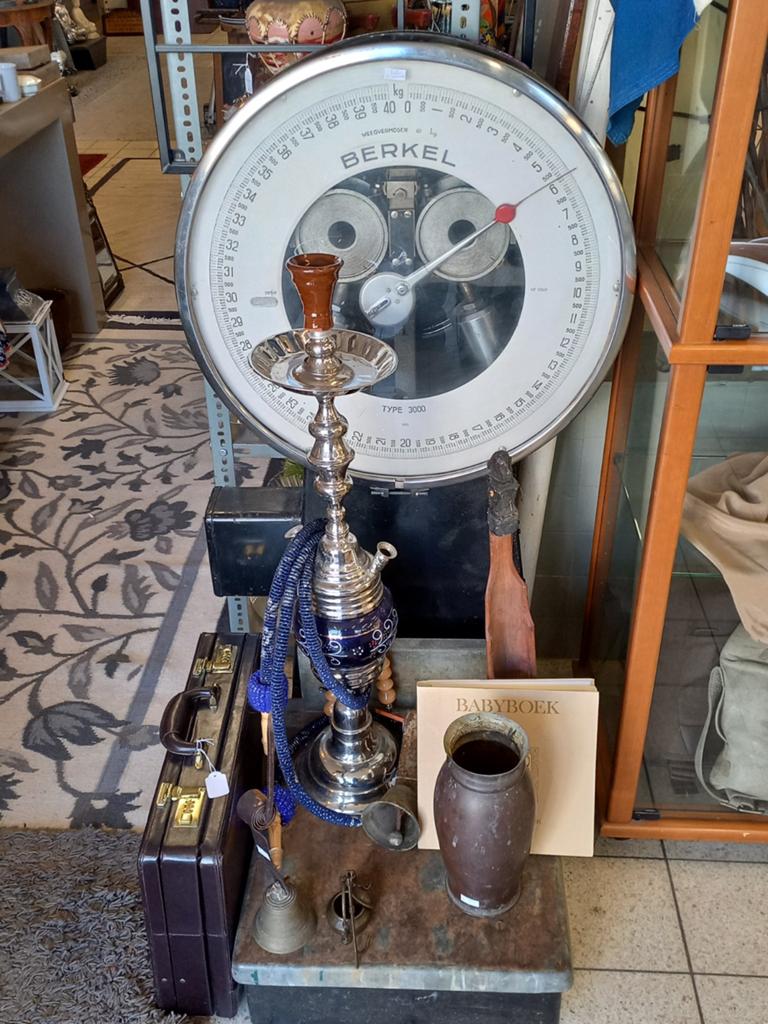 Vintage Berkel Winkelweegschaal Type 3000 - Antiek, Witgoed en Apparatuur, Weegschalen, Ophalen, Gebruikt, Winkelweegschaal, Analoog