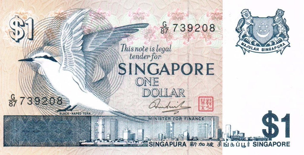 Singapore 1 dollar 1976 - UNC, Verzenden, Zuidoost-Azië, Los biljet