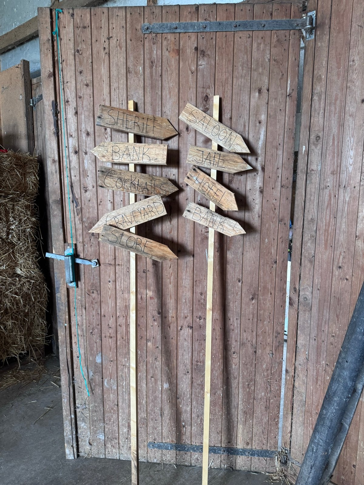Compleet Cowboy/Texas Feestpakket - Decoratie & Accessoires, Hobby en Vrije tijd, Ophalen, Zo goed als nieuw, Feestartikel, Overige
