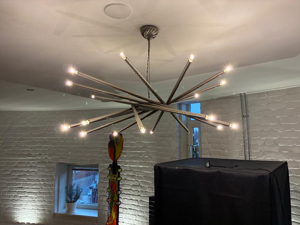 Bilumen Astri hanglamp. Italiaans design., Design, Ophalen of Verzenden, Zo goed als nieuw, Metaal