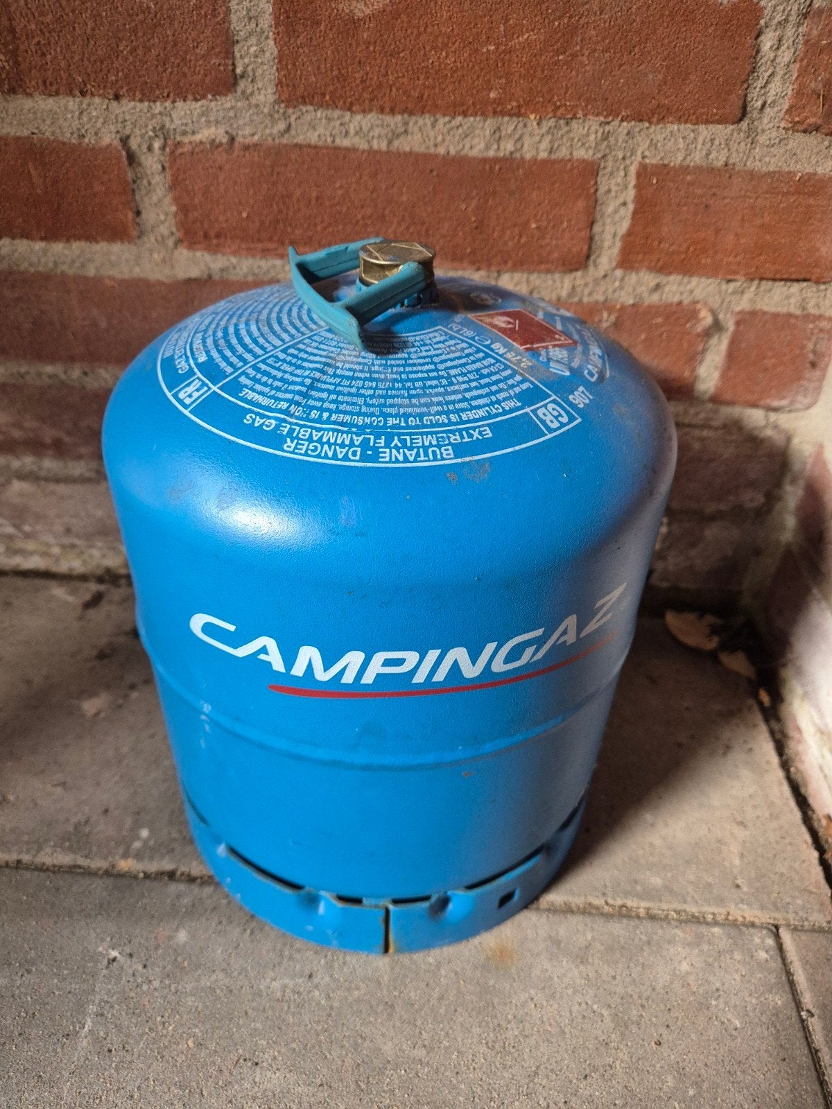 Lege Campingaz 907 gasfles, Caravans en Kamperen, Kampeeraccessoires, Ophalen