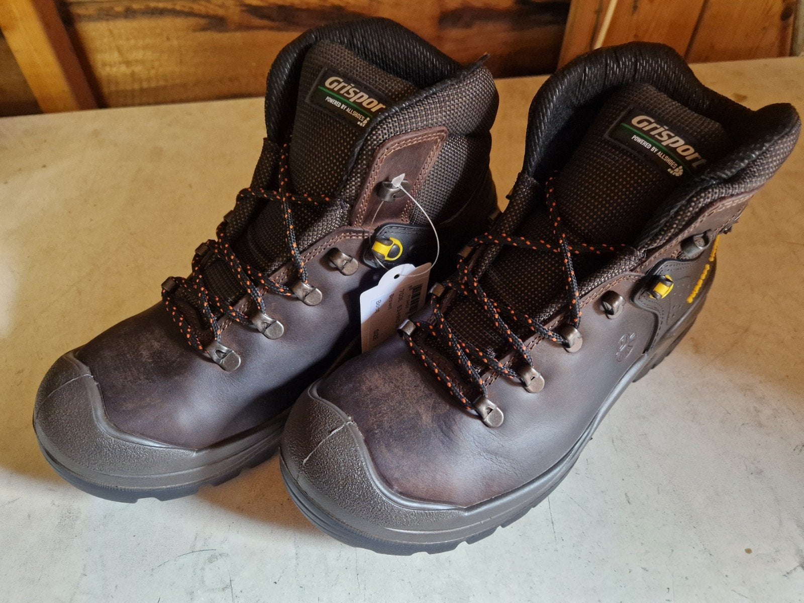 Grisport S3 HRO-HI-SRC Veiligheidslaarzen - Maat 41, Ophalen, Grisport, Bruin, Nieuw
