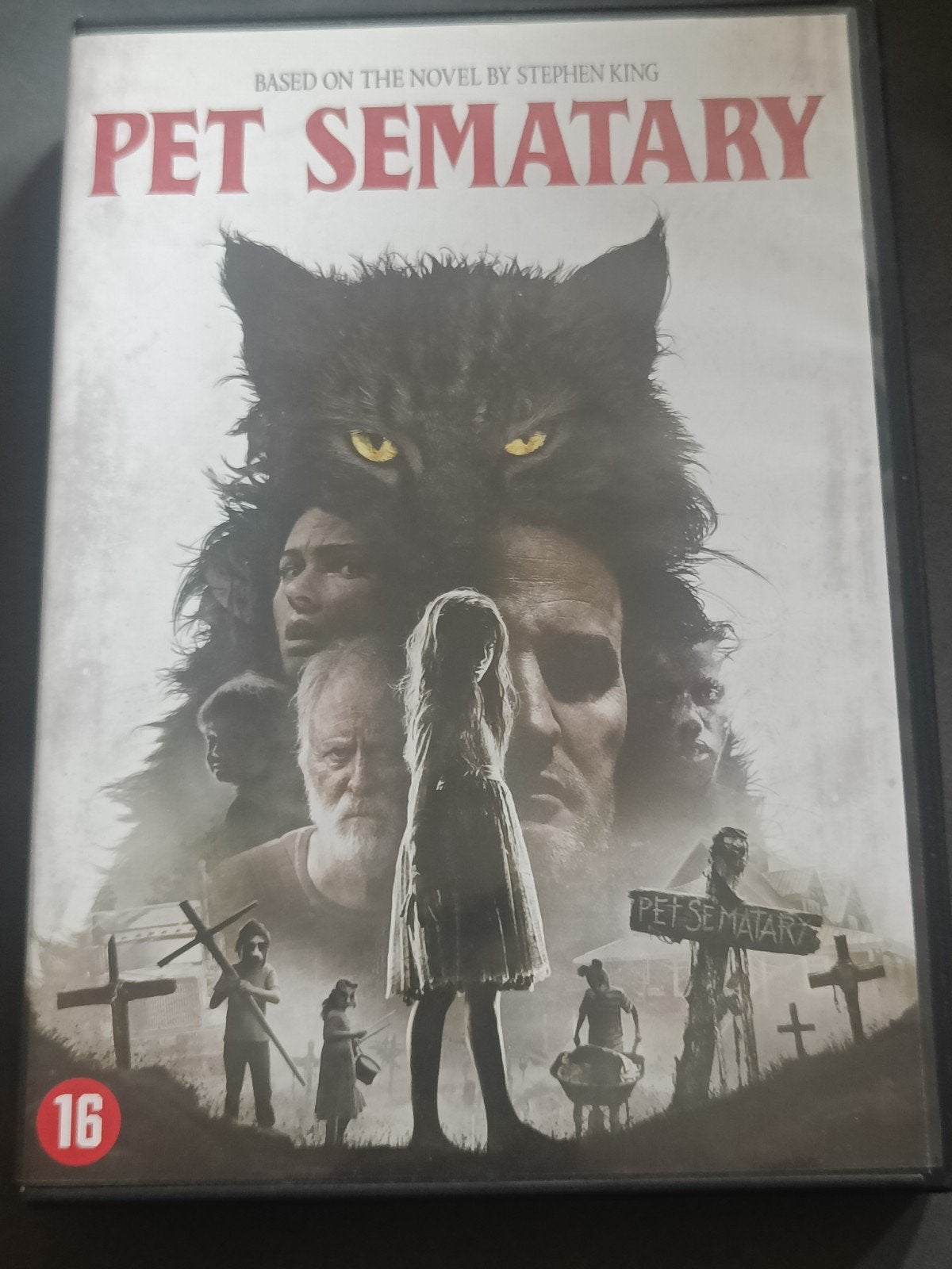 Pet Sematary (2019) DVD - Stephen King Horrorfilm, Psychologisch, Bonusmateriaal, Engels, Vanaf 16 jaar