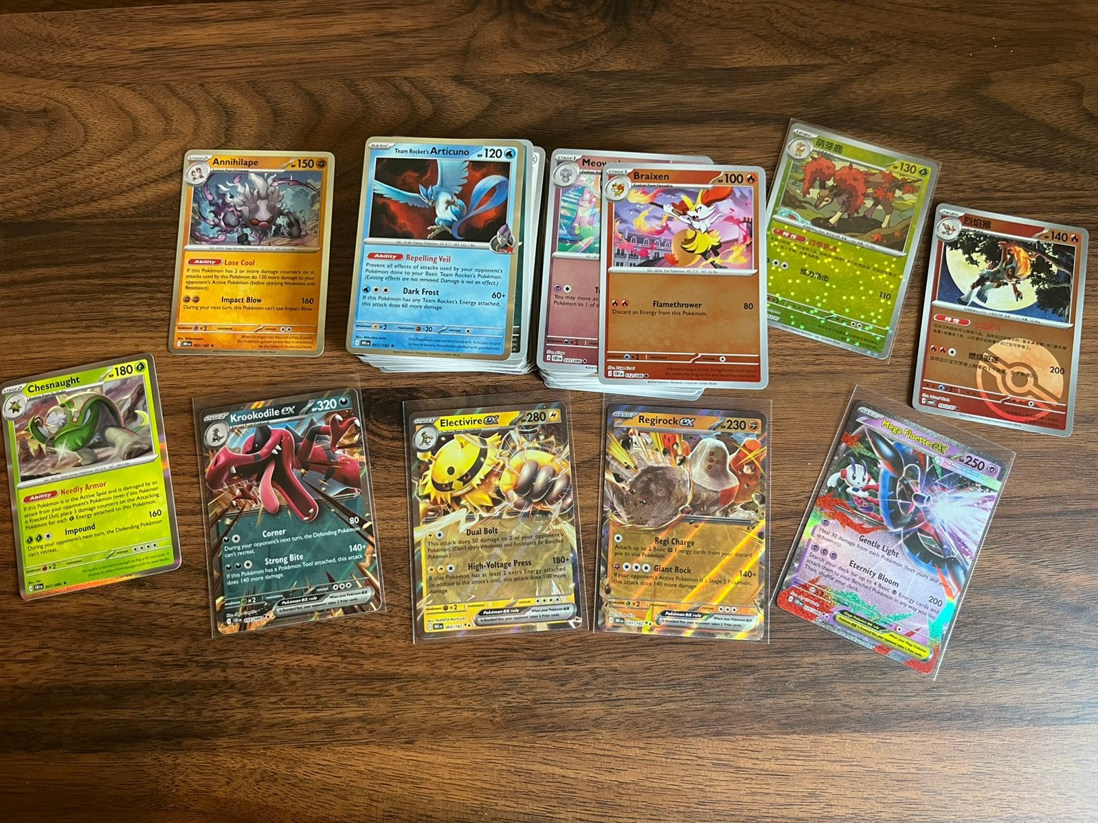 Ruim 170 pokemon kaarten met 4 ex kaarten, Hobby en Vrije tijd, Verzamelkaartspellen | Yu-gi-Oh!, Ophalen of Verzenden, Zo goed als nieuw