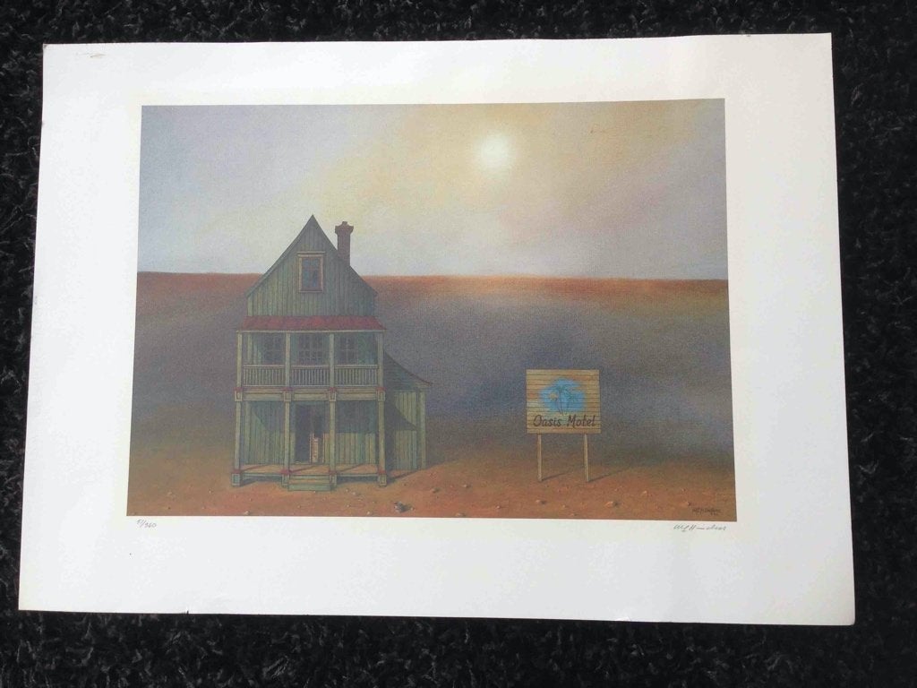 originele zeefdruk van Ulf Hinders, Ophalen of Verzenden