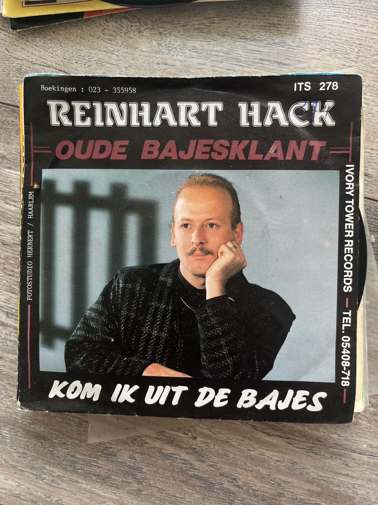 Reinhart hack oude bajesklant, Ophalen, Zo goed als nieuw, Overige formaten, Levenslied of Smartlap
