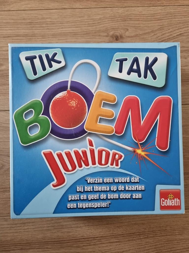 Tik tak boem junior, Ophalen of Verzenden, Zo goed als nieuw