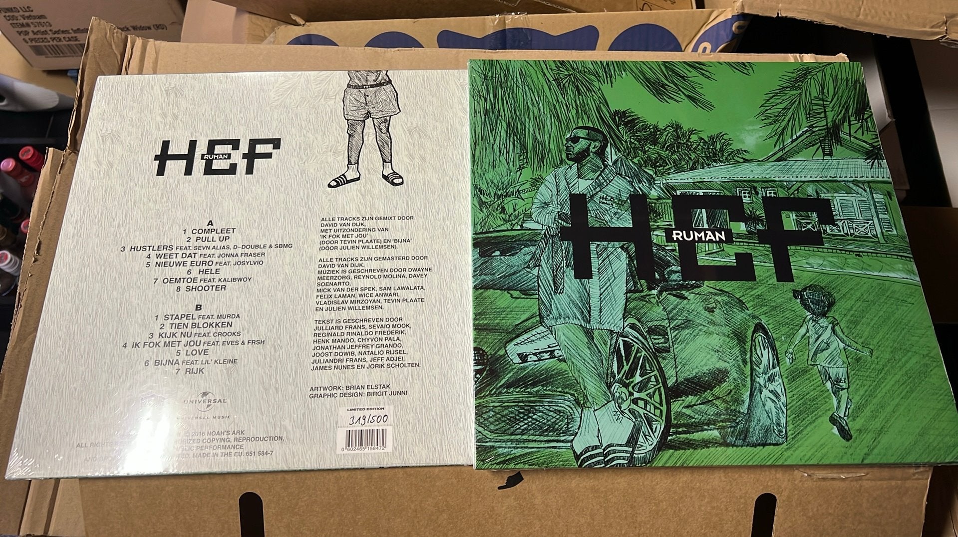 Hef Bundy Ruman Album LP nieuw in seal, Ophalen, Nieuw in verpakking, LP
