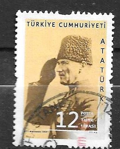 TURKIJE 2021, Ophalen of Verzenden, Overige landen, Gestempeld