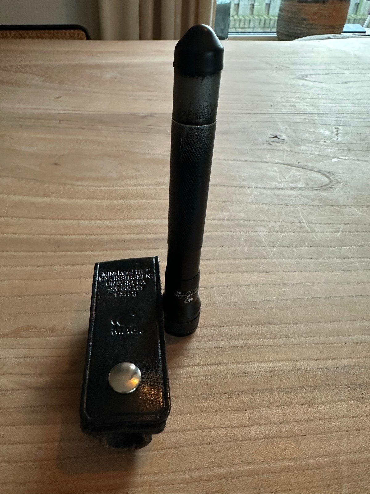 Streamlight Jr. Luxeon zaklamp met Maglite holster, Ophalen of Verzenden, Gebruikt