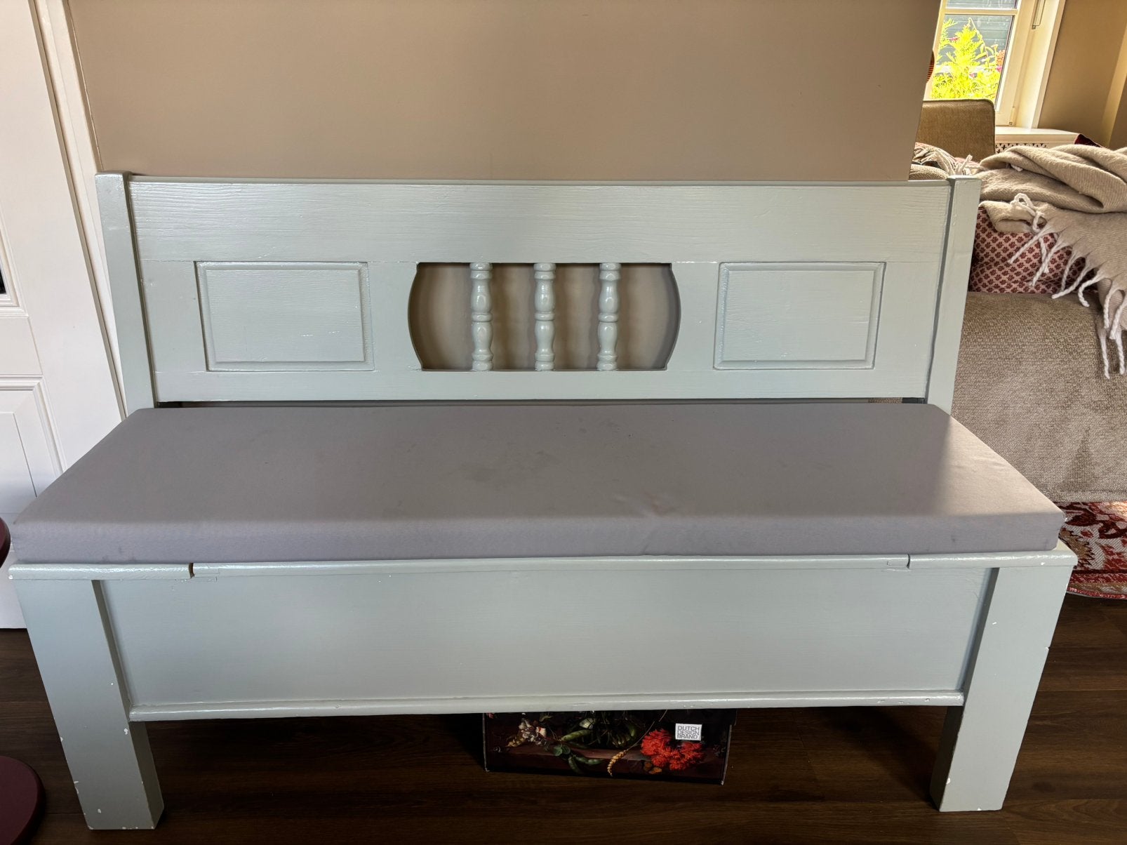 Houten klap bankje, Ophalen, Zo goed als nieuw, Minder dan 150 cm