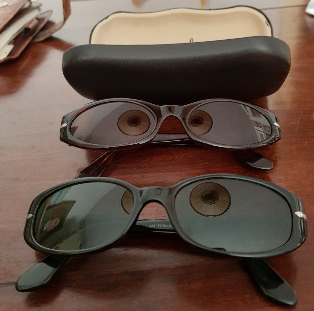 Persol vintage zonnebrillen, jaren '90, Overige merken, Gebruikt, Zonnebril, Overige kleuren
