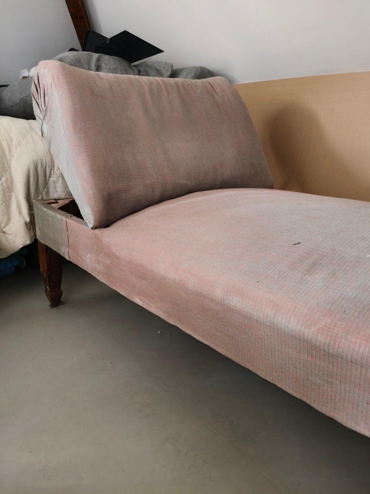 Gratis op te halen vandaag, chaise longue, Ophalen of Verzenden, Gebruikt, Eenpersoons