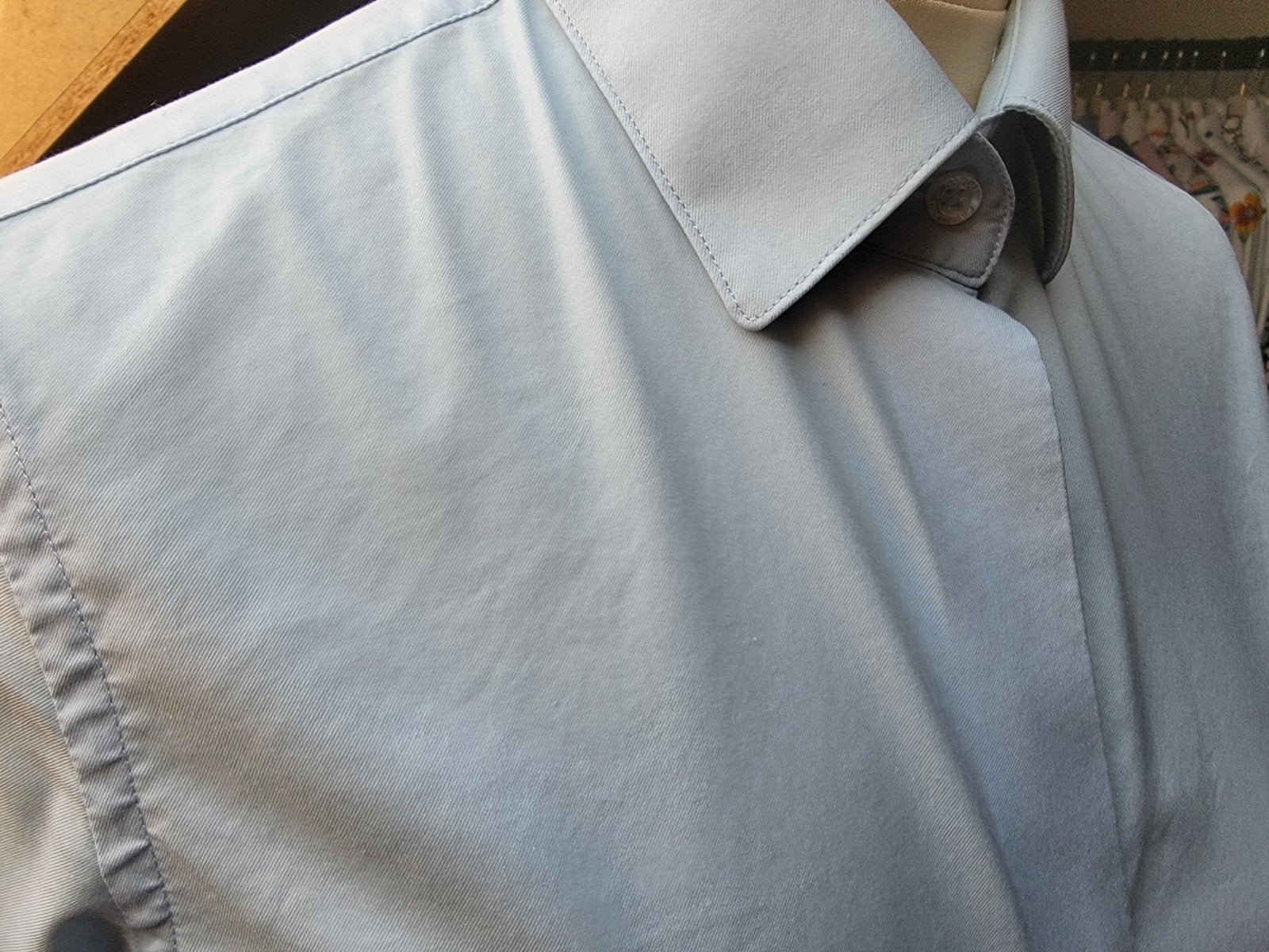 Cavallaro Napoli damesblouse BLAUW maat 38/ zeer nette staat, Ophalen of Verzenden, Zo goed als nieuw