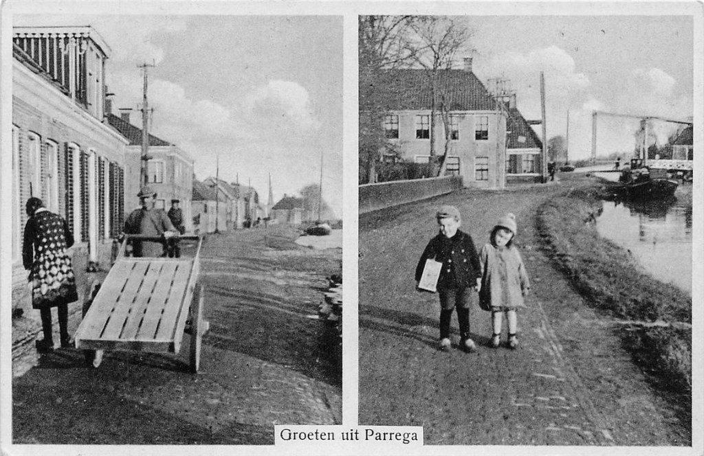 703-435-027 Groeten uit Parrega, Verzenden, Voor 1920, Friesland