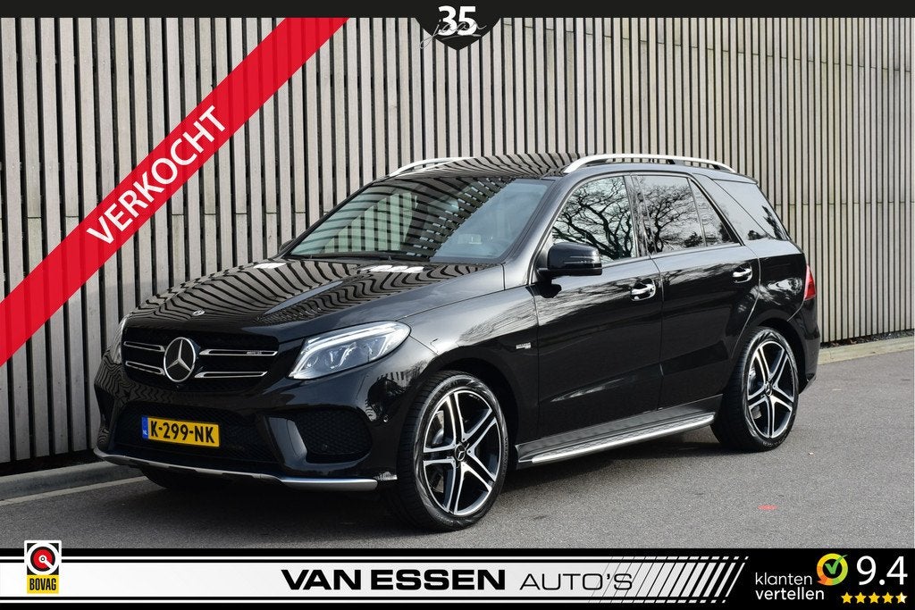 Mercedes-Benz GLE- Klasse AMG 43 4MATIC Luchtvering Pano 360, Auto's, Mercedes-Benz, Automaat, Gebruikt, Euro 6, 138 €/maand