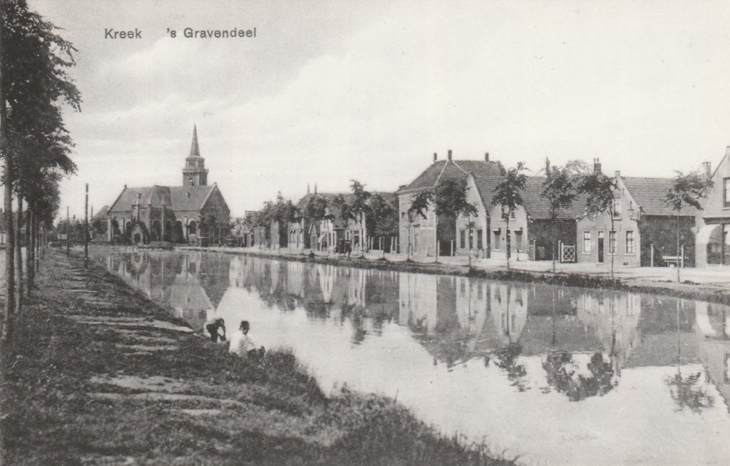 's gravendeel- kreek, Ophalen of Verzenden, Friesland