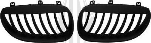Grill Nierenset BMW E60 E61 Zwart 1224340 2003-2007, Buurserstraat 15 A, 7481 EG,Haaksbergen, Nieuw, Ophalen of Verzenden, Plentycarparts