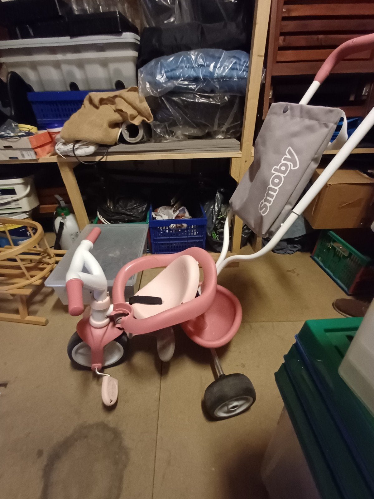 Smoby Be Move Comfort Driewieler - Roze (10 mnd - 3 jaar), Ophalen, Gebruikt, Smoby