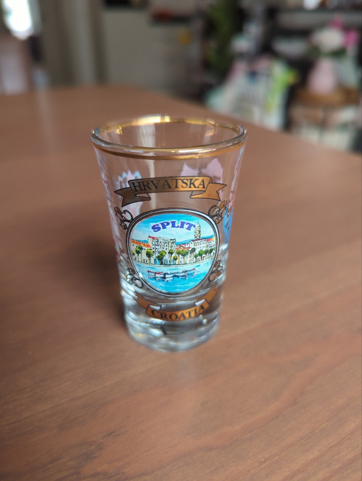 Shotglaasje uit Split, Kroatië, Ophalen of Verzenden, Overige typen