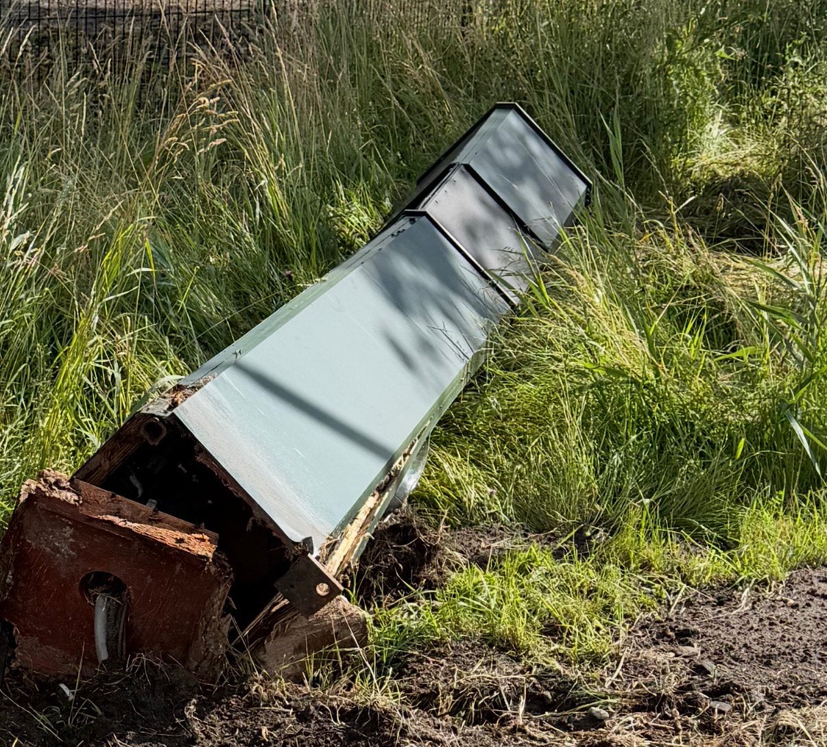 Oud ijzer masten gratis ophalen, Doe-het-zelf en Verbouw, Metalen, Ophalen of Verzenden, Gebruikt