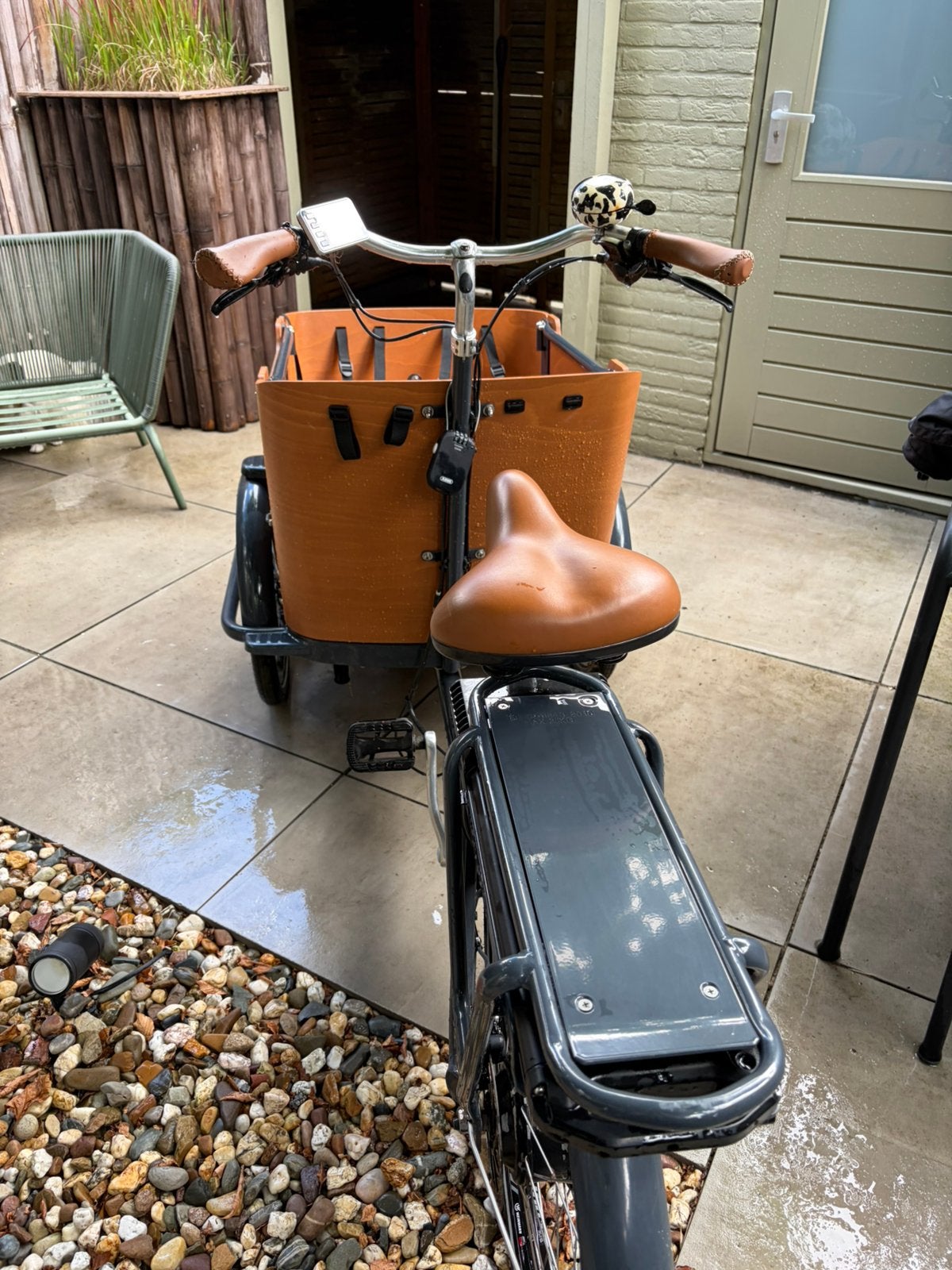 Babboe Curve- E bakfiets erg netjes / tot 4 kinderen, 4 kinderen of meer, Elektrisch, Zo goed als nieuw, Schijfrem