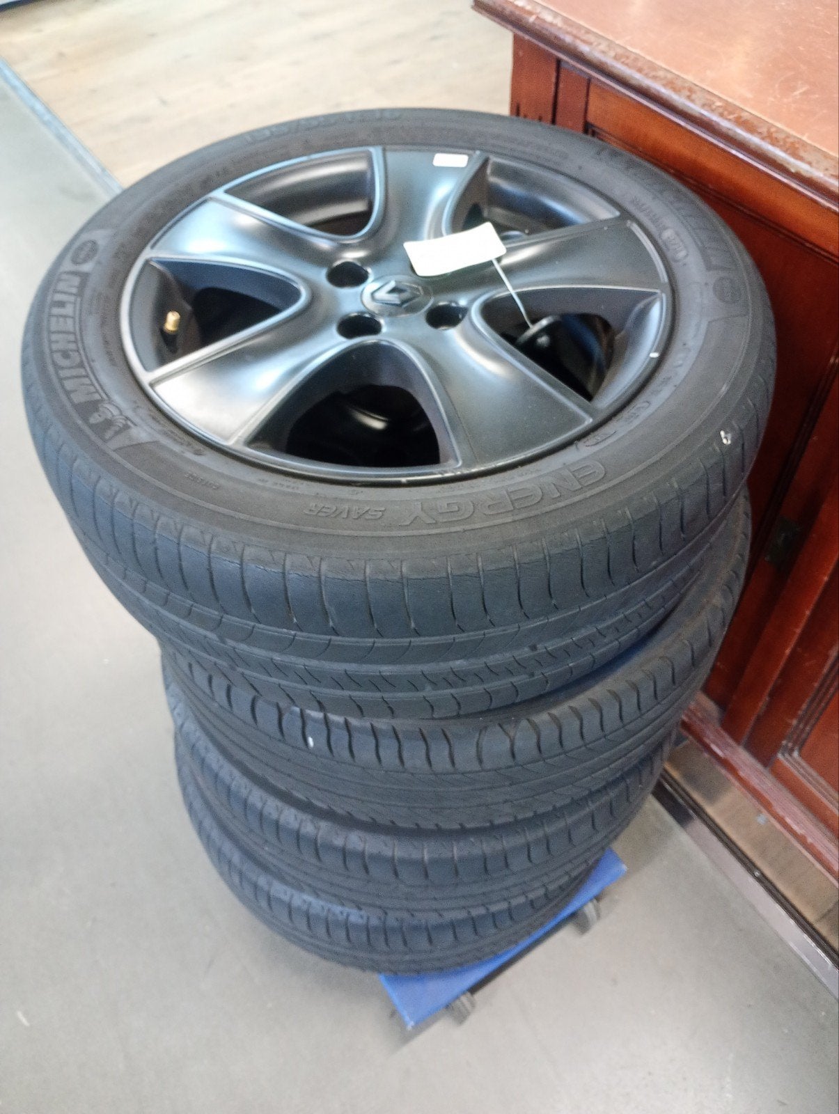 16 inch Renault Clio Passion velgen met zomerbanden, Gebruikt, 16 inch, Banden en Velgen, Ophalen of Verzenden