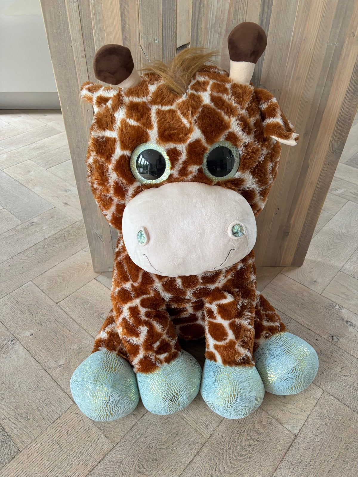 Grote Giraf Knuffel met Glinsterende Poten, Ophalen, Overige merken, Giraf, Overige karakters