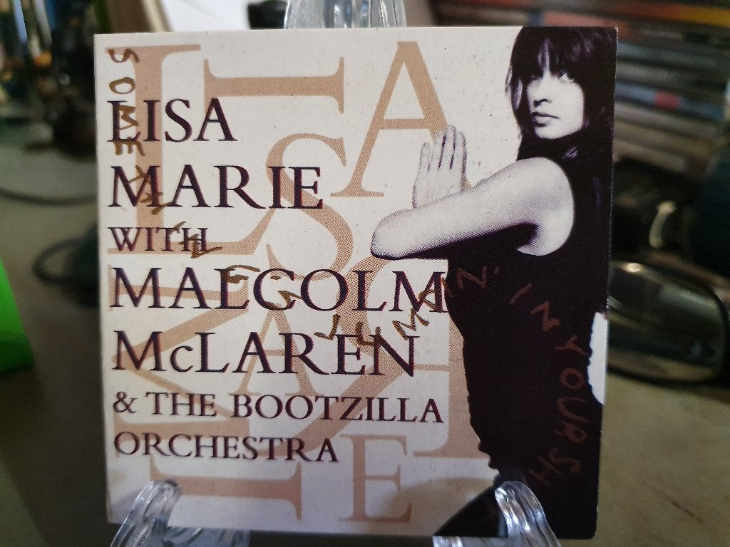 Lisa Marie with Malcolm McLaren 3 inch cd single, Ophalen, Zo goed als nieuw, Pop