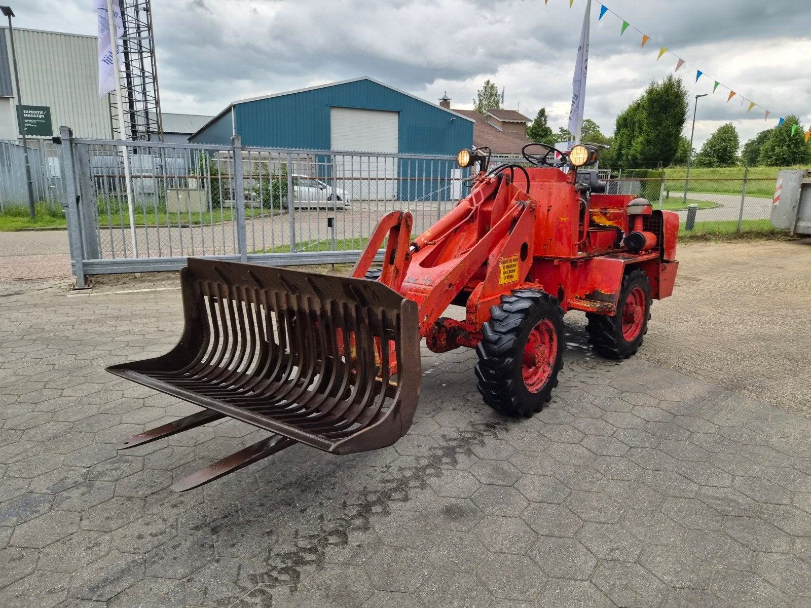 Zettelmeyer zl 401 shovel., Ophalen of Verzenden, Gebruikt, Tot 80 Pk, Tot 2500
