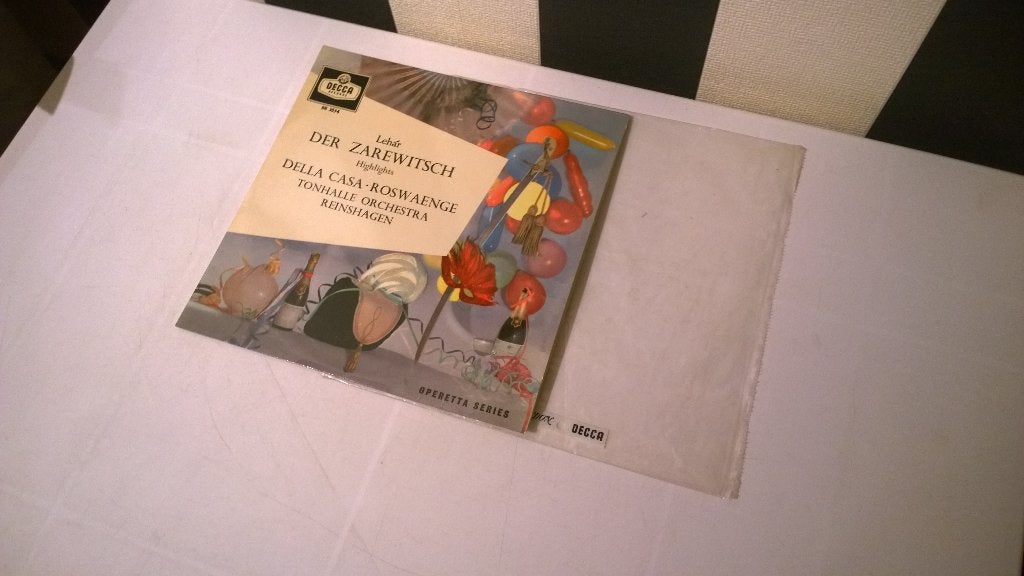 Lehár, Della Casa, Roswaenge, Tonhalle Orchestra, Reinshage, Cd's en Dvd's, Vinyl | Klassiek, Ophalen, Gebruikt, Opera of Operette