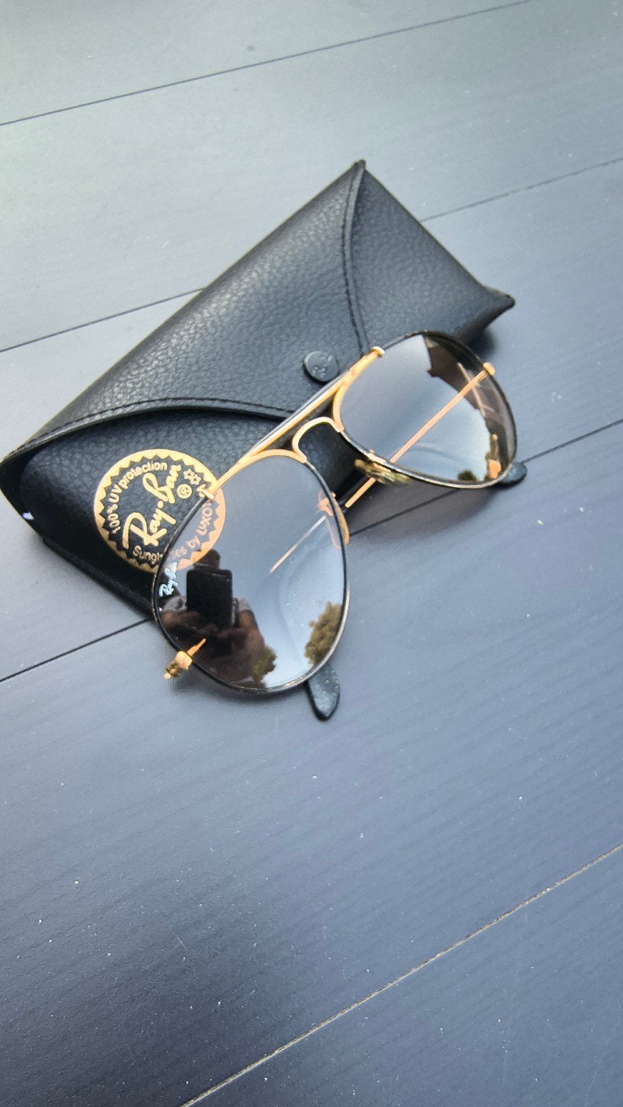 Ray-Ban B&L Precious Metal Outdoorsman USA – maat 58-14, Sieraden, Tassen en Uiterlijk, Zonnebrillen en Brillen | Heren, Ophalen of Verzenden