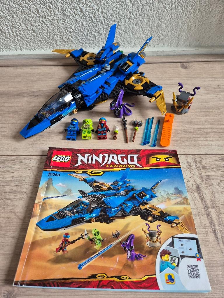 Lego Ninjago Jay's Storm Fighter 70668, Kinderen en Baby's, Speelgoed | Duplo en Lego, Compleet, Gebruikt, Lego, Ophalen of Verzenden