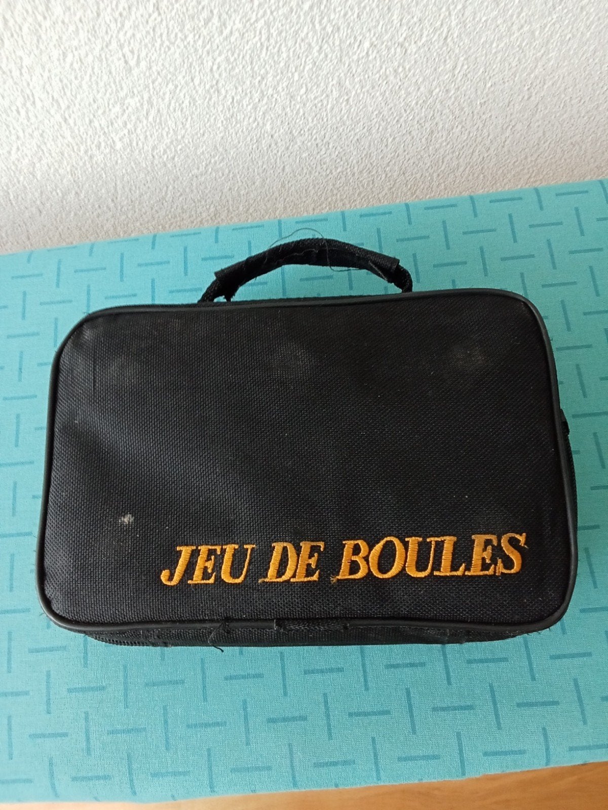 Jeu de boules spel., Ophalen