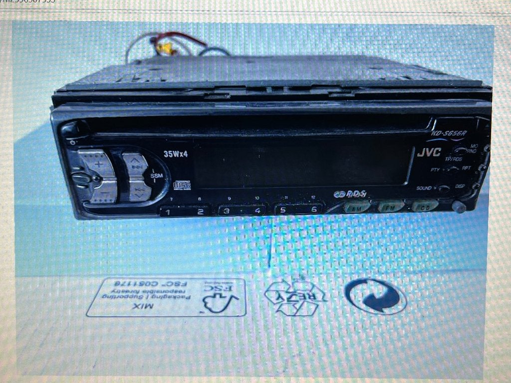 JVC autoradio CD speler 35x4, Ophalen of Verzenden