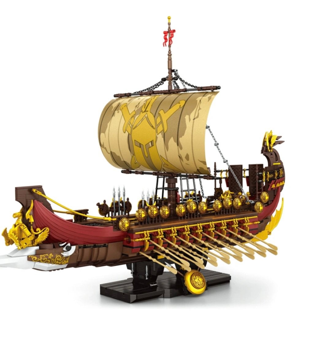 Reobrix Spartan Warships Bouwpakket - Nieuw, Hobby en Vrije tijd, Modelbouw | Boten en Schepen, Ophalen of Verzenden, Nieuw, Groter dan 1:32