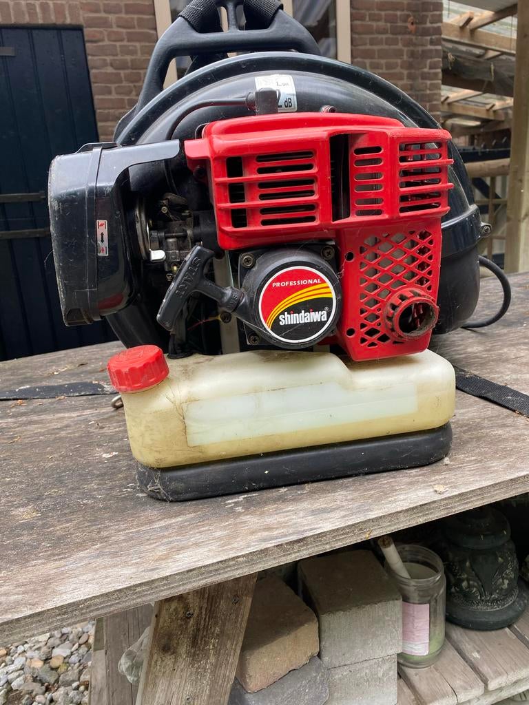 Krachtige Shindaiwa Benzine Bladblazer - Goed Werkend, Tuin en Terras, Bladblazers, Ophalen of Verzenden, Zo goed als nieuw, Benzine
