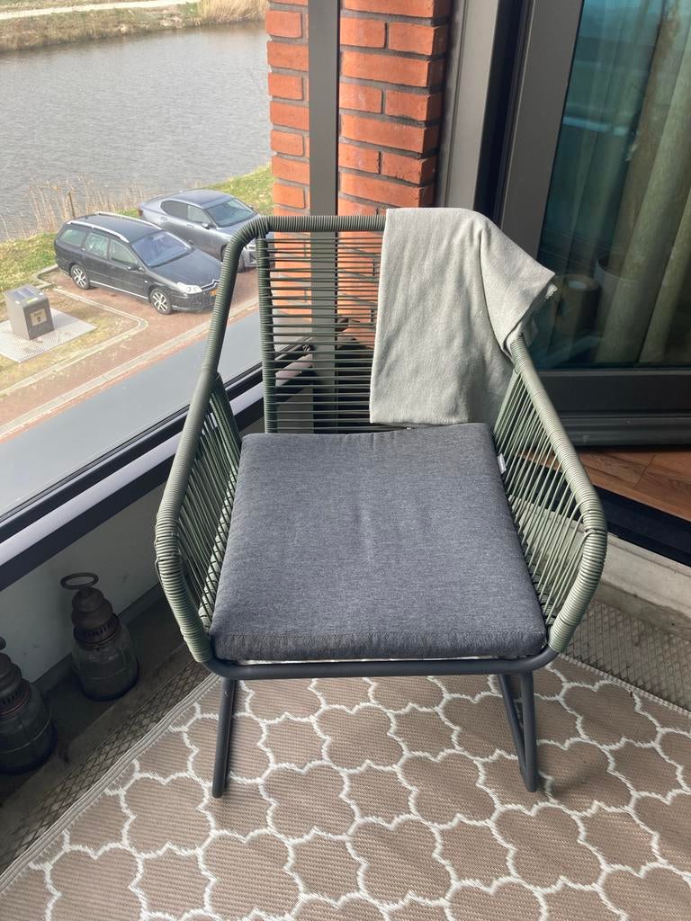 Lounge stoel tuin, Ophalen, Zo goed als nieuw, Wicker