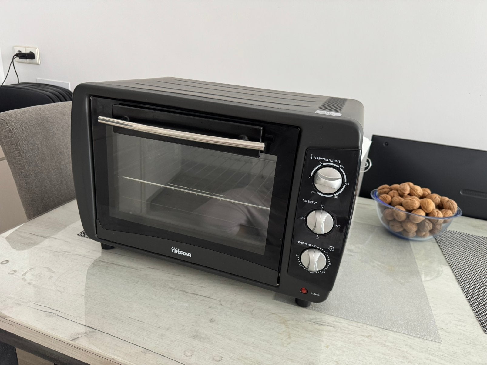 Grill en Bakoven | Tristar | Werkt Goed | Weinig Gebruikt, Witgoed en Apparatuur, Ophalen, Minder dan 45 cm, Gebruikt, Oven met grill