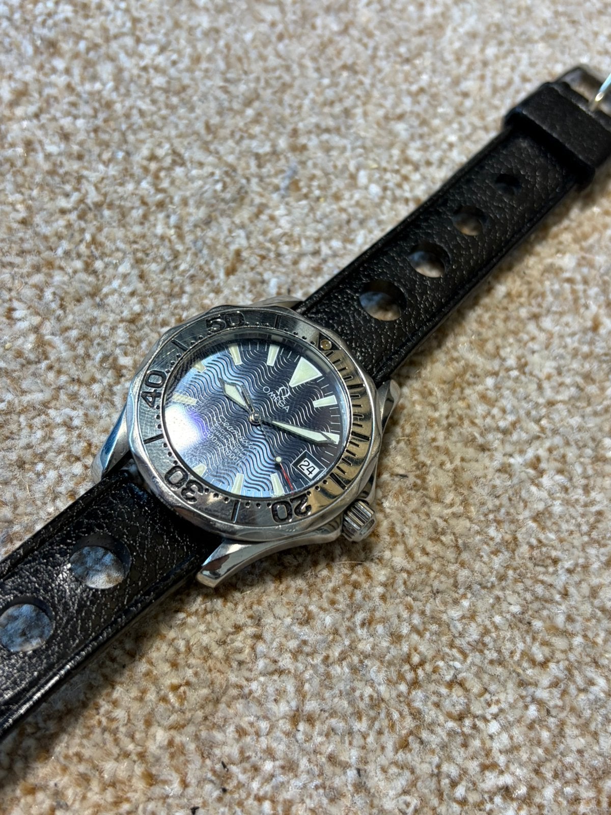 Omega Seamaster 2554.80 – Jacques Mayol 1999, Ophalen of Verzenden, Zo goed als nieuw, Staal, Omega