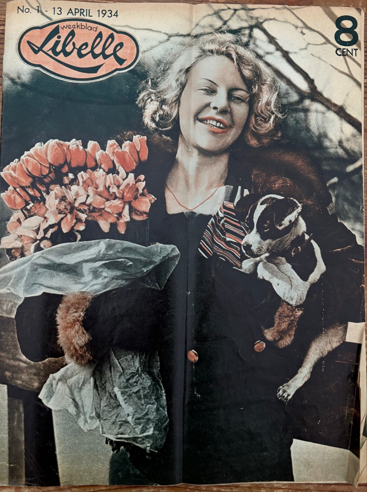 Libelle Weekblad No. 1 - 13 April 1934, Ophalen of Verzenden, Gelezen, Damesbladen